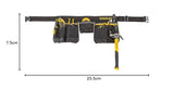 Stanley 1-96-178 Porte Outils en Toile 600 x 600 deniers - Nombreuses Poches - Renforcée avec Rivets en métal - Rembourré Sur l'Arrière pour Plus de Confort - Dimensions 60 x 25,5 x 7,5, Multicolore