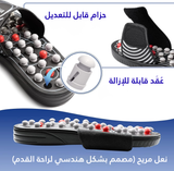 Sandales de Massage Thérapeutique + Huile d’Argan Offerte