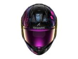 SHARK, Casque Moto intégral D-SKWAL 3 MAYFER Noir / Violet,