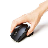 Amazon Basics USB Souris ergonomique sans fil de taille normale avec défilement rapide, Noir