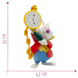 Bullyland 11402 Figurine représentant Le Lapin Blanc de Walt Disney Alice au Pays des Merveilles, env. 8,1 cm, fidèle aux détails, idéal comme Petit Cadeau pour Les Enfants à partir de 3 Ans