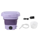 آلة غسيل محمولة قابلة للطي – قوية و أوتوماتيكية وسهلة الاستخدام +🎁 مسحوق الغسيل هدية مجاناً