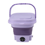 آلة غسيل محمولة قابلة للطي – قوية و أوتوماتيكية وسهلة الاستخدام +🎁 مسحوق الغسيل هدية مجاناً