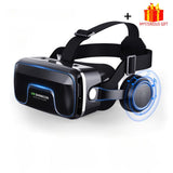 Casque de réalité virtuelle avec contrôleur et casque pour enfants et adultes, jeux vidéo 3D, ensemble de lunettes de réalité virtuelle universel pour smartphones iOS et Android