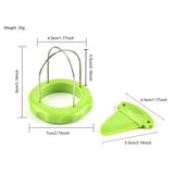 Kiwi Cutter Peeler, Kiwi Fruit éplucheur 2-in-1 Kiwi Cutter éplucheur détachable Fruit Digging Core Twister for Kitchen Peeler Tool