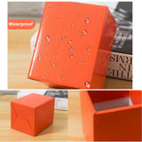 Lot de 10 porte-stylos carrés en papier - Créatif - Pour bureau, papeterie, crayons - Multicolore