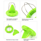 Kiwi Cutter Peeler, Kiwi Fruit éplucheur 2-in-1 Kiwi Cutter éplucheur détachable Fruit Digging Core Twister for Kitchen Peeler Tool