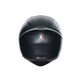 AGV K1 S ECE 22-06 Mono, Casque Moto Intégral Homologué ECE 22-06, Noir Mat, S