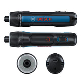 Bosch Professional tournevis sans-fil Bosch GO 3 (avec set de 8 embouts, porte-embout, câble USB-C, mini coffret), Blue, 06019H2201