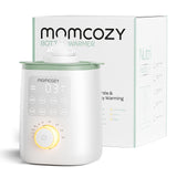 Momcozy Nutri Chauffe-Biberon, 9-en-1Chauffe Biberon avec Veilleuse, Contrôle Précis de la Température, Préserve les Nutriments du Lait Maternel, Compatible avec Tous les Biberons et le Lait Infantile