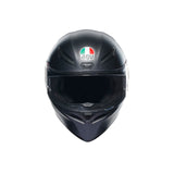 AGV K1 S ECE 22-06 Mono, Casque Moto Intégral Homologué ECE 22-06, Noir Mat, S