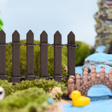 Clôture en Bois Miniature, Mini Clôture Décorative de Jardin, Café Barrière Miniature 90 x 5 cm, pour Jardin des Fées, Terrarium, Maison de Poupée, Bonsaï, Accessoires de Micro Paysage