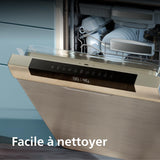 Philips Air Fryer Série 5000 7.2L - Connecté - 16 fonctions de cuisson, format XXL de 7,2L/1,4kg, technologie RapidAir, -90% de matières grasses, écran tactile, facile à nettoyer, noir (HD9285/90)