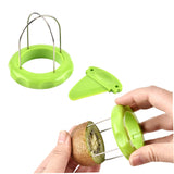 Kiwi Cutter Peeler, Kiwi Fruit éplucheur 2-in-1 Kiwi Cutter éplucheur détachable Fruit Digging Core Twister for Kitchen Peeler Tool