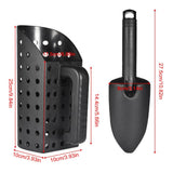 Outil de tamis à sable, accessoire de détection de métaux, outil de chasse au trésor de plage, pelle à sable, accessoire de pelle à sable portable pour détecteur de métaux, chasse au trésor sur la pla