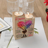 Funnli Cadeau Maman Anniversaire, Cœur Candélabre Cadeau Mere, Candélabre Idee Cadeaux de Noël Saint Valentin Fête des Mères Fete des Mere pour Maman