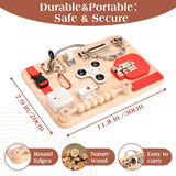 Activités sur la démence pour les personnes âgées - Planche à manipuler - Produits Alzheimers pour personnes âgées - Gadgets sensoriels pour le TDAH - Articles de soulagement de l'anxiété - Cadeau