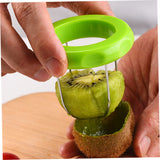 Kiwi Cutter Peeler, Kiwi Fruit éplucheur 2-in-1 Kiwi Cutter éplucheur détachable Fruit Digging Core Twister for Kitchen Peeler Tool
