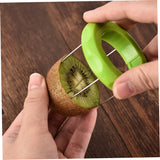 Kiwi Cutter Peeler, Kiwi Fruit éplucheur 2-in-1 Kiwi Cutter éplucheur détachable Fruit Digging Core Twister for Kitchen Peeler Tool
