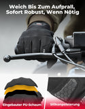 KEMIMOTO Gants de moto pour homme avec mousse polyuréthane, écran tactile, antidérapants, gants de sport pour moto, course, cyclisme, ATV, UTV, motocross, camping et randonnée