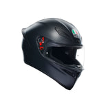 AGV K1 S ECE 22-06 Mono, Casque Moto Intégral Homologué ECE 22-06, Noir Mat, S