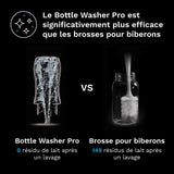 Baby Brezza - Lave-biberons Bottle Washer Pro Noir - lave, stérilise et sèche automatiquement biberons et accessoires de tire-lait