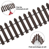 Clôture en Bois Miniature, Mini Clôture Décorative de Jardin, Café Barrière Miniature 90 x 5 cm, pour Jardin des Fées, Terrarium, Maison de Poupée, Bonsaï, Accessoires de Micro Paysage