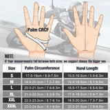 COFIT Gants de Moto Homologués CE, Gants à Écran Tactile Plein-Doigt pour la Course de Moto, VTT, Escalade, Chasse, Randonnée et Autres Sports de Plein Air - Orange M