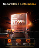 2025 17.6 Inch Laptop Computer with Office 365, 16GB RAM 640GB Storage, N5095 CPU, Windows 11, WiFi 6, Bluetooth 5.2, Backlit keyboard, Portable Thin Business Student Laptops for Work, School, Travel