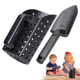 Outil de tamis à sable, accessoire de détection de métaux, outil de chasse au trésor de plage, pelle à sable, accessoire de pelle à sable portable pour détecteur de métaux, chasse au trésor sur la pla