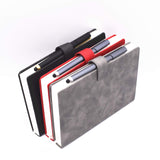 A5 408 Pages Agenda Épaissie Agenda Cahier Agenda de Bureau Agenda Agenda de Travail Agenda de Réunion Livre de Réunion Journal Classique Agenda Scolaire Fournitures de Papeterie avec Stylo (Noir)