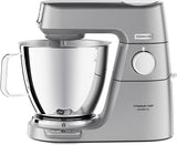 Kenwood Titanium Chef Baker XL, Robot Pâtissier avec Batteur K, Crochet Pétrisseur, Fouet et Bol de 7 Litres, KVL85.424SI, 1200W, Argent