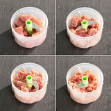 InnovaGoods® Mini Hachoir Rechargeable Portable Echoppie, Pratique et Polyvalent, Idéal pour Hacher des Fruits, des Légumes, des Noix, 3 Lames en Acier Inoxydable, Capacité de 150 ml, Puissance de 45