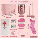 Comius Sharp Coffret Cadeau Anniversaire Femme, Idee Cadeau Original Femme Noel, Meilleur Cadeau pour Amie, Mère, Sœur, Maman