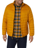 Amazon Essentials Doudoune Imperméable Légère Et Compacte (Disponible en Grande Taille) Homme, Jaune Doré, XXL