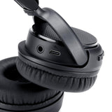 Amazon Basics Casque supra-auriculaire Bluetooth sans fil - 35 heures d’autonomie - Noir