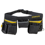 Stanley 1-96-178 Porte Outils en Toile 600 x 600 deniers - Nombreuses Poches - Renforcée avec Rivets en métal - Rembourré Sur l'Arrière pour Plus de Confort - Dimensions 60 x 25,5 x 7,5, Multicolore