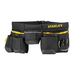 Stanley 1-96-178 Porte Outils en Toile 600 x 600 deniers - Nombreuses Poches - Renforcée avec Rivets en métal - Rembourré Sur l'Arrière pour Plus de Confort - Dimensions 60 x 25,5 x 7,5, Multicolore
