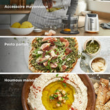 Kenwood CHP61.100WH, Mini Hachoir 500 W, Bol de 0,8 L, Blanc