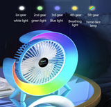 🌬️ Ventilateur Portable en Forme G ❄️ - LAFRIQ