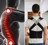 🏋️ Correcteur De Posture Pour Attelle Dorsale Réglable - Pour Hommes Et Femmes 🧘‍♂️🧘‍♀️ - LAFRIQ