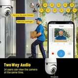 Camera wifi 360' HD control à distance par téléphone - LAFRIQ