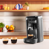 Philips Senseo Maestro Machine à Café à Dosettes avec Réservoir d'Eau de 1,2 Litre, Sélection de l'Intensité du Café et Fonction Mémo