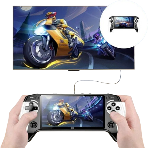 Console de jeu portable Arabe X9